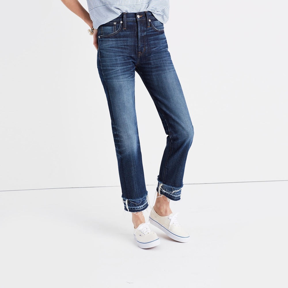 SOLD - Madewell Rivt & Thrd High-Rise NWT